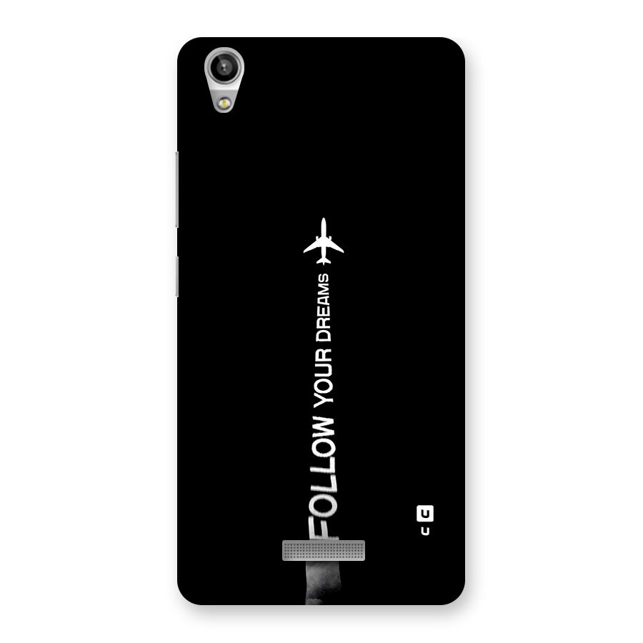 Follow Your Dream Back Case for Lava Pixel V1