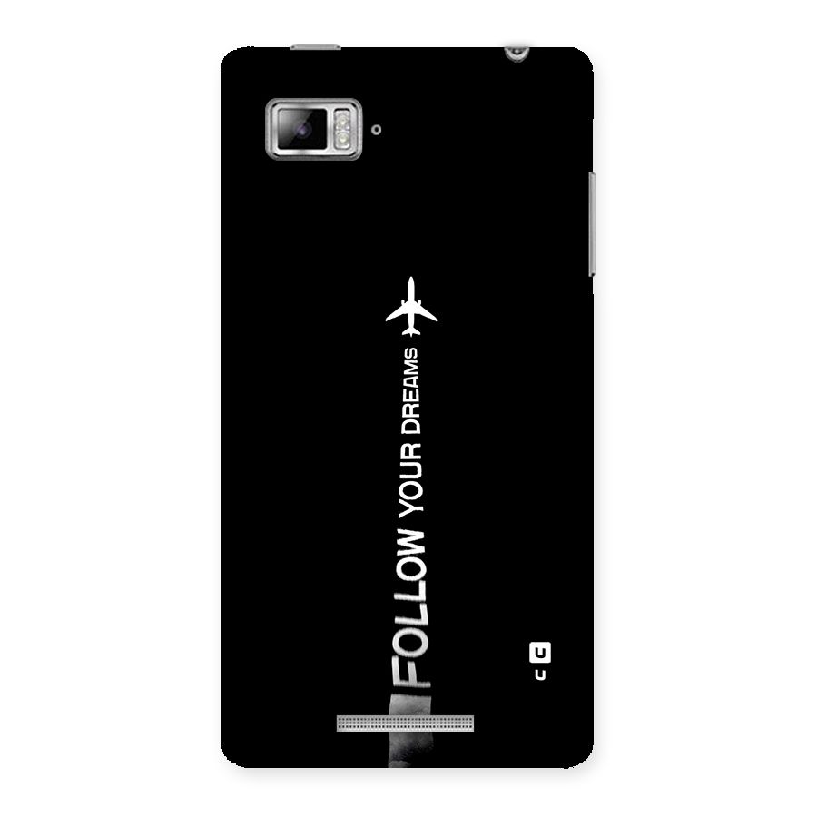 Follow Your Dream Back Case for Lenovo Vibe Z K910