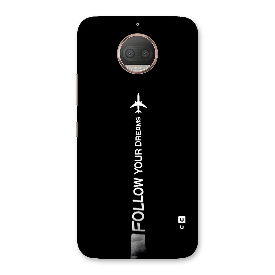 Follow Your Dream Back Case for Moto G5s Plus