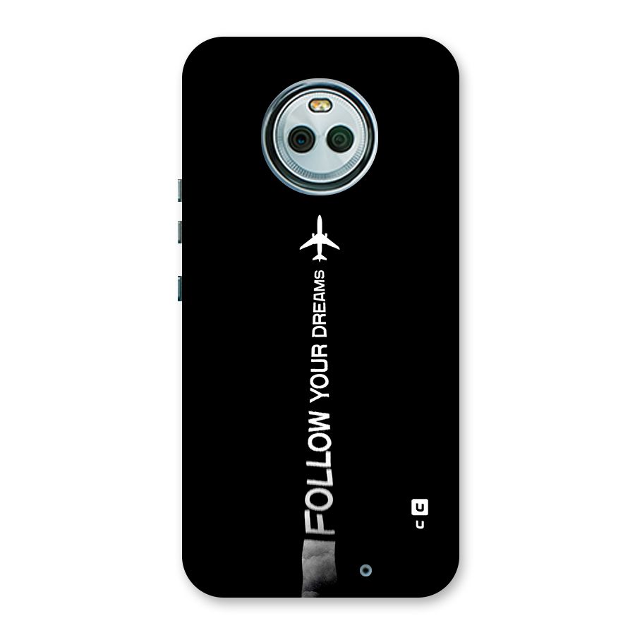 Follow Your Dream Back Case for Moto X4