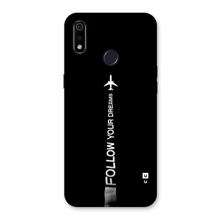 Follow Your Dream Back Case for Realme 3i