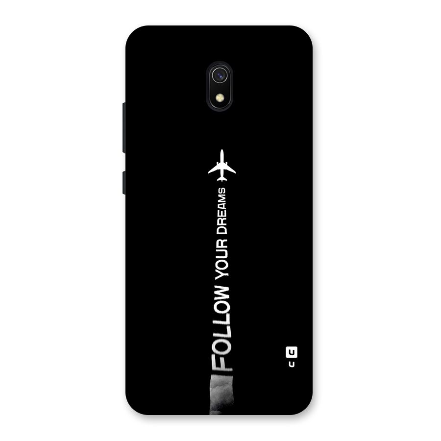 Follow Your Dream Back Case for Redmi 8A