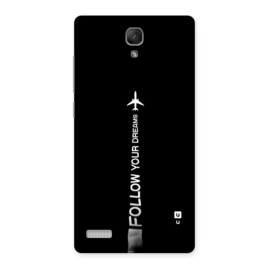 Follow Your Dream Back Case for Redmi Note Prime