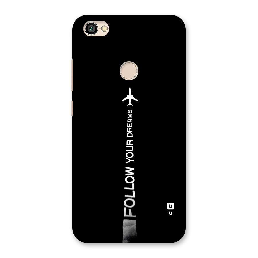 Follow Your Dream Back Case for Redmi Y1 2017