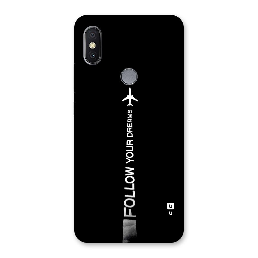 Follow Your Dream Back Case for Redmi Y2