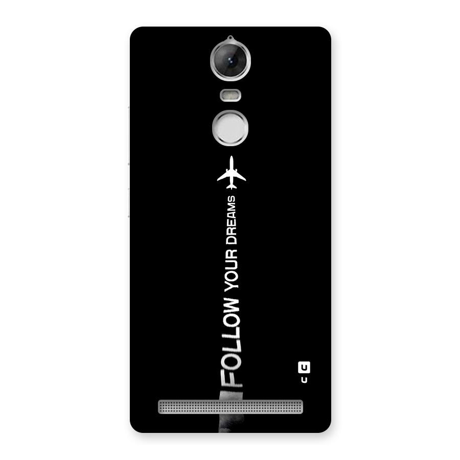 Follow Your Dream Back Case for Vibe K5 Note