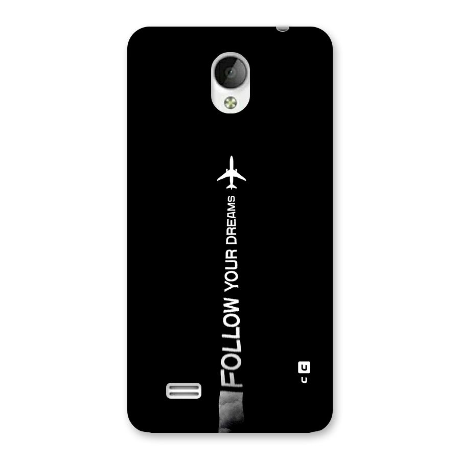 Follow Your Dream Back Case for Vivo Y21