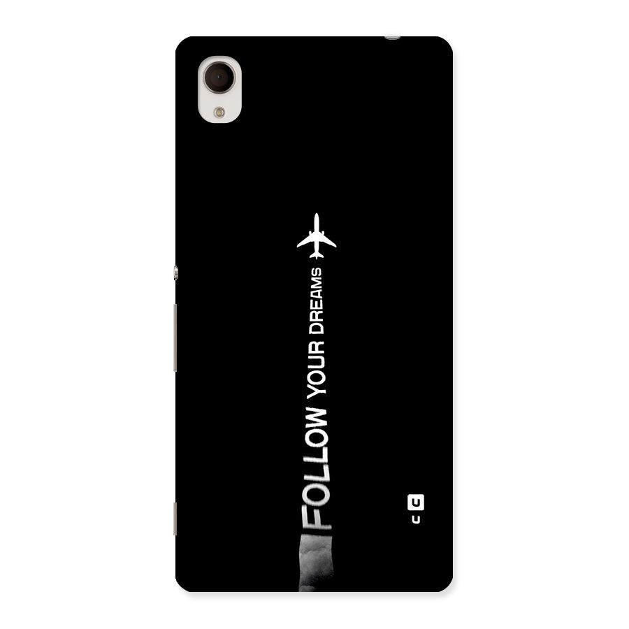 Follow Your Dream Back Case for Xperia M4