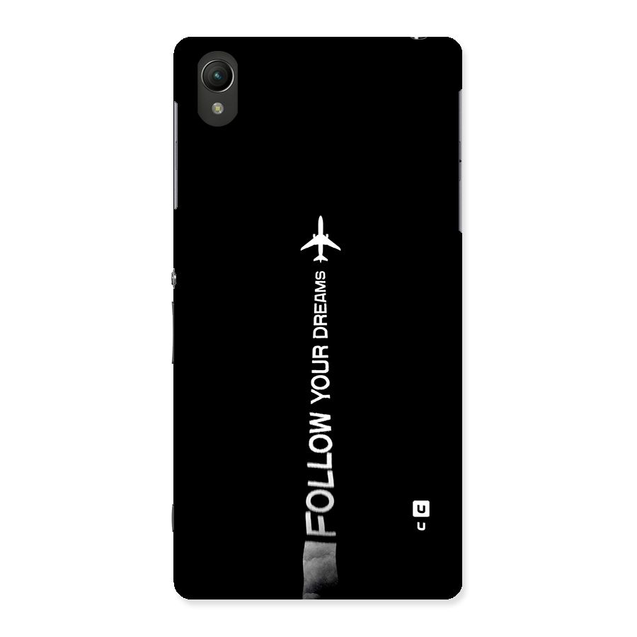 Follow Your Dream Back Case for Xperia Z2