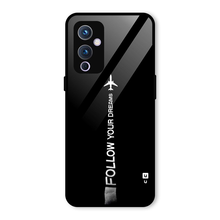 Follow Your Dream Glass Back Case for OnePlus 9