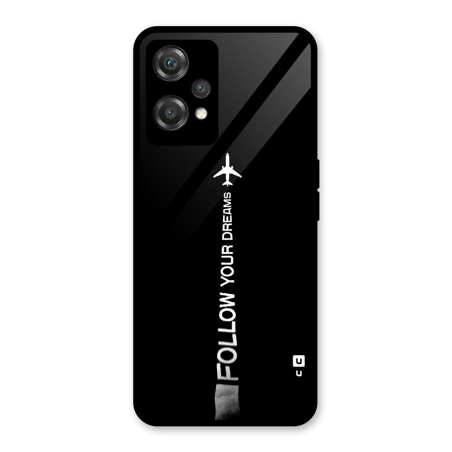 Follow Your Dream Glass Back Case for OnePlus Nord CE 2 Lite 5G