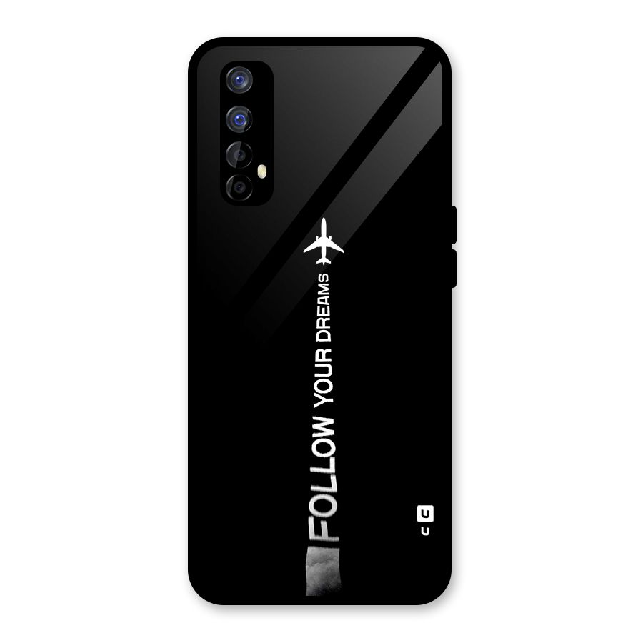 Follow Your Dream Glass Back Case for Realme 7