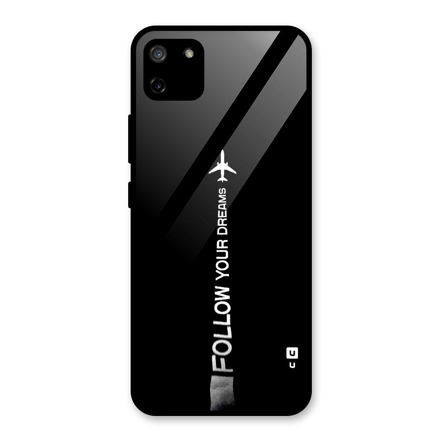 Follow Your Dream Glass Back Case for Realme C11