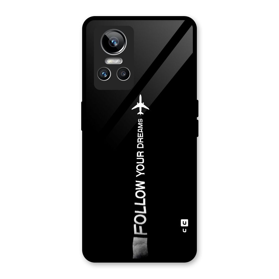 Follow Your Dream Glass Back Case for Realme GT Neo 3