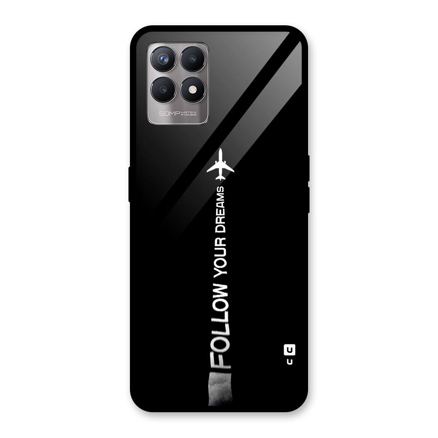 Follow Your Dream Glass Back Case for Realme Narzo 50
