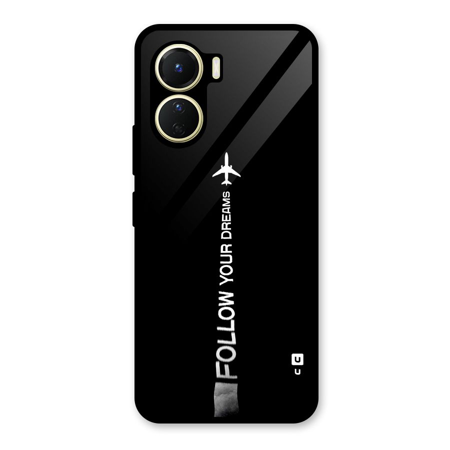 Follow Your Dream Glass Back Case for Vivo Y56