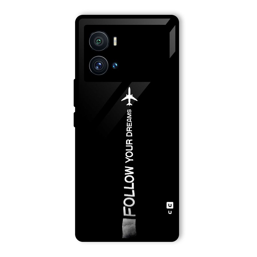 Follow Your Dream Glass Back Case for Vivo iQOO 9 Pro