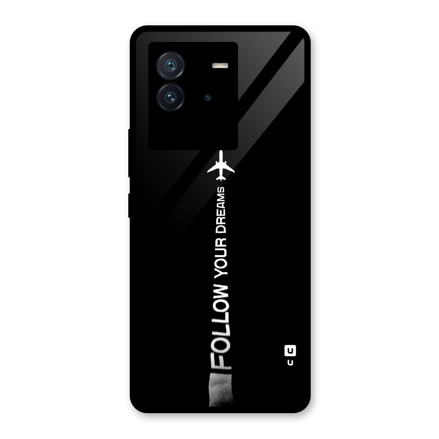 Follow Your Dream Glass Back Case for Vivo iQOO Neo 6 5G