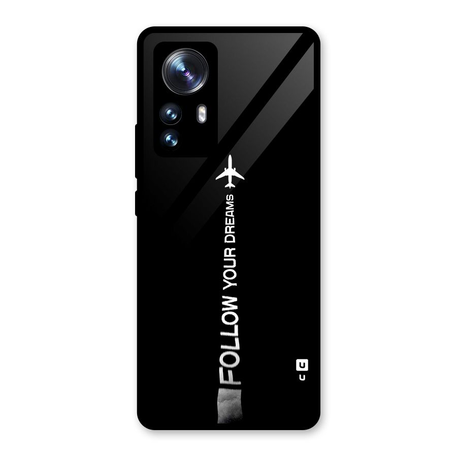 Follow Your Dream Glass Back Case for Xiaomi 12 Pro