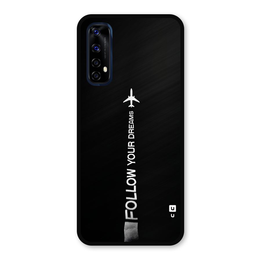 Follow Your Dream Metal Back Case for Realme Narzo 20 Pro