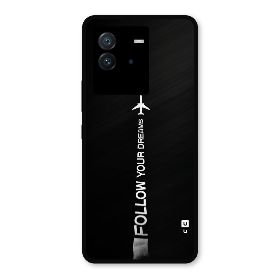 Follow Your Dream Metal Back Case for iQOO Neo 6 5G