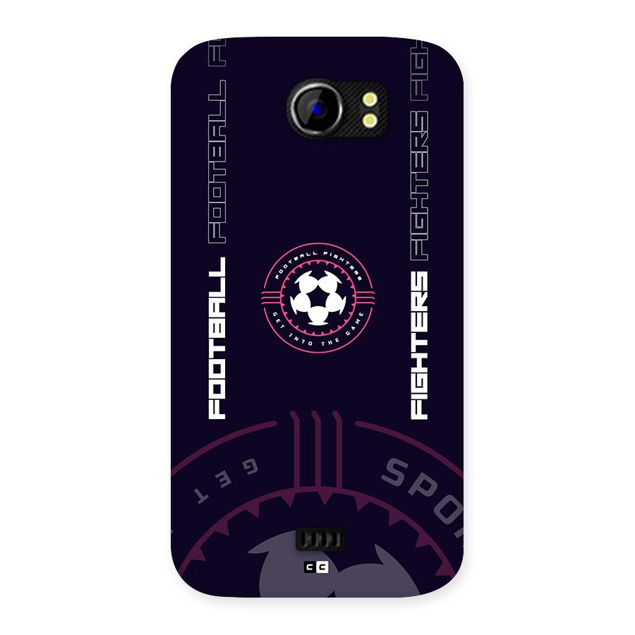 Football Fighters Back Case for Canvas 2 A110