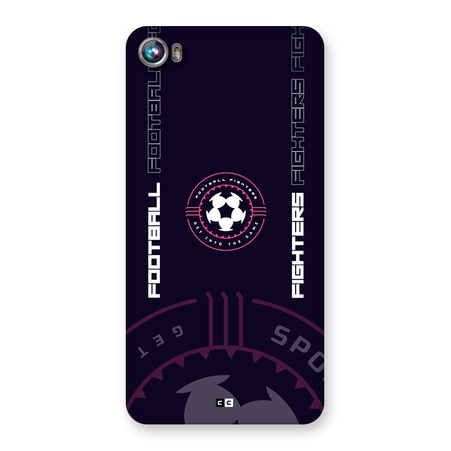 Football Fighters Back Case for Canvas Fire 4 (A107)
