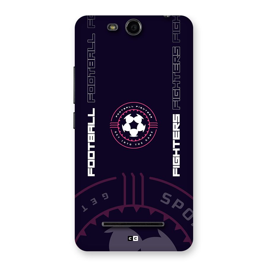 Football Fighters Back Case for Canvas Juice 3 Q392