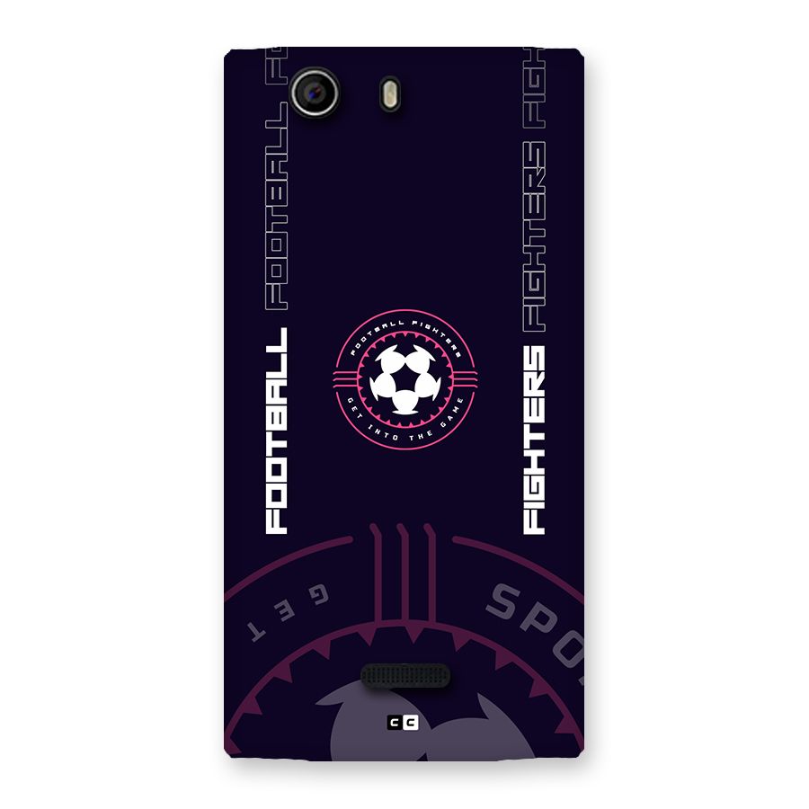 Football Fighters Back Case for Canvas Nitro 2 E311