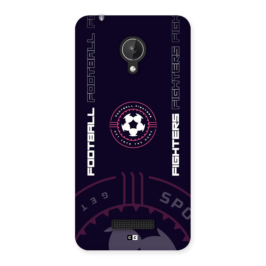 Football Fighters Back Case for Canvas Spark Q380