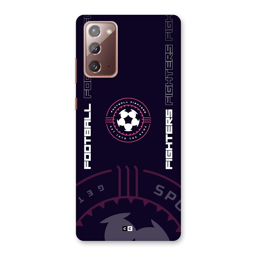 Football Fighters Back Case for Galaxy Note 20