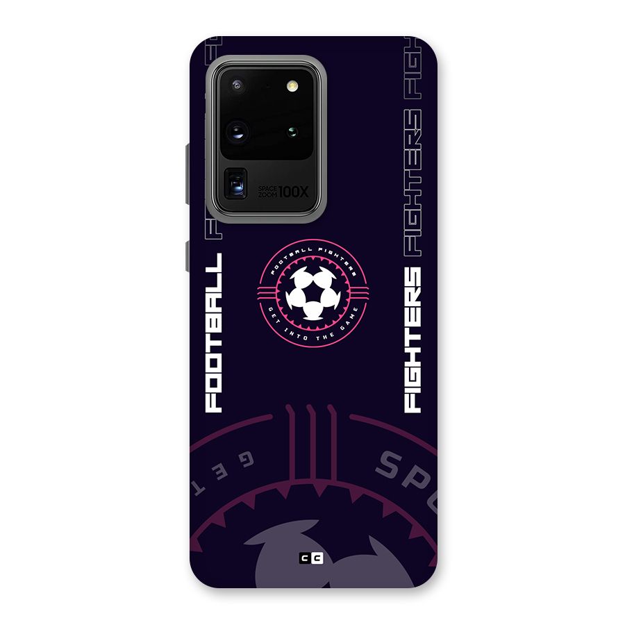 Football Fighters Back Case for Galaxy S20 Ultra