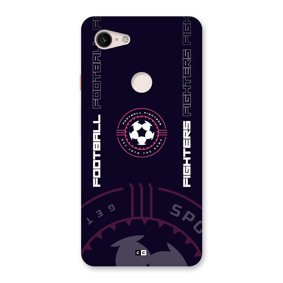 Football Fighters Back Case for Google Pixel 3 XL