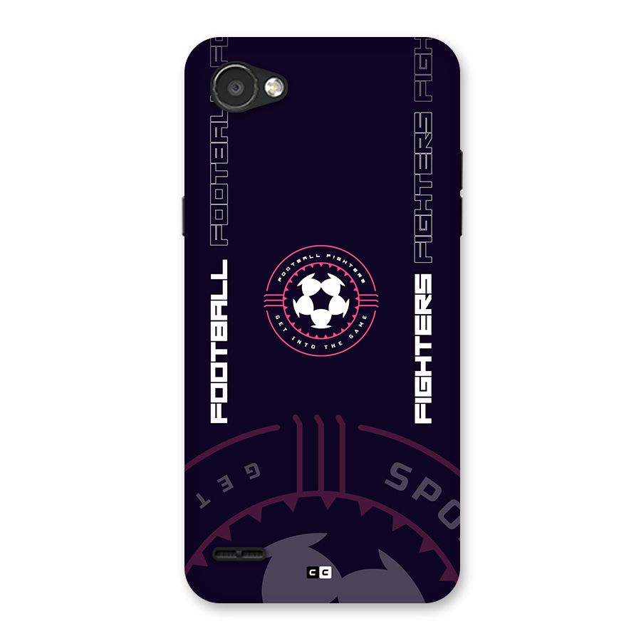 Football Fighters Back Case for LG Q6