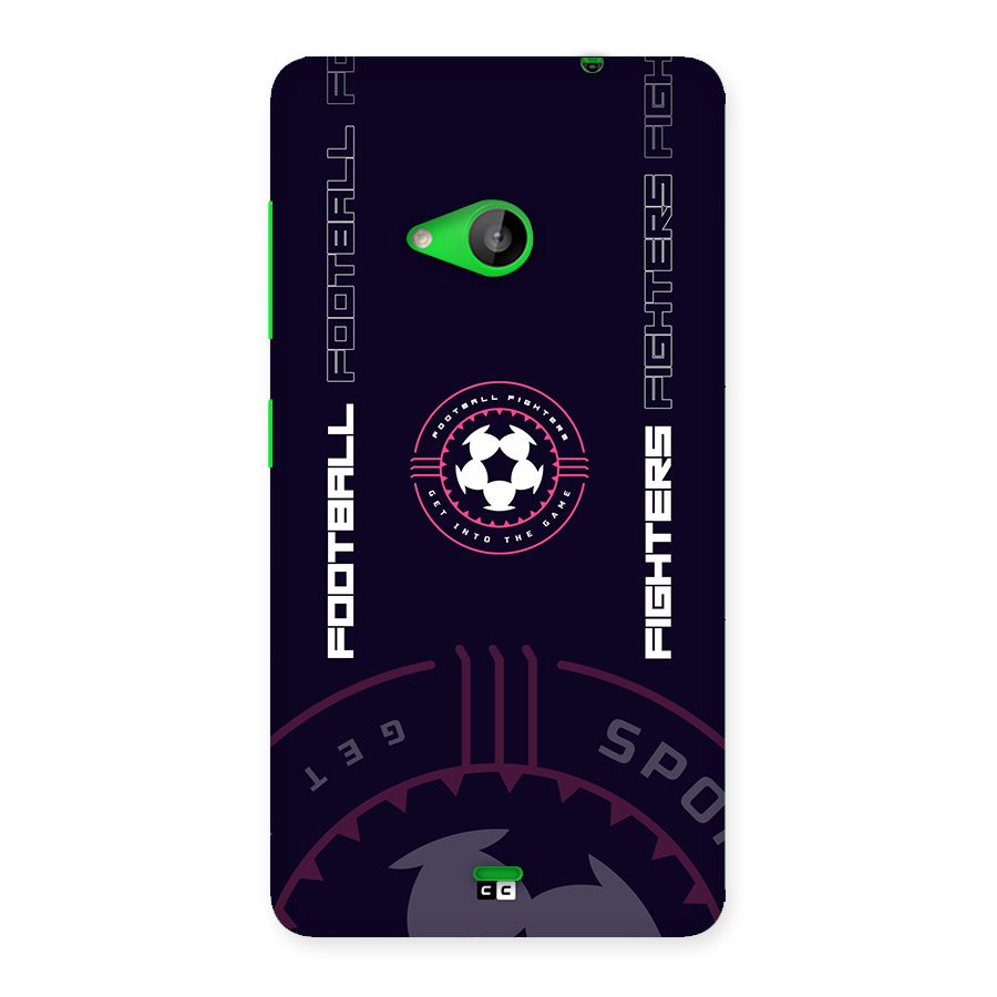 Football Fighters Back Case for Lumia 535