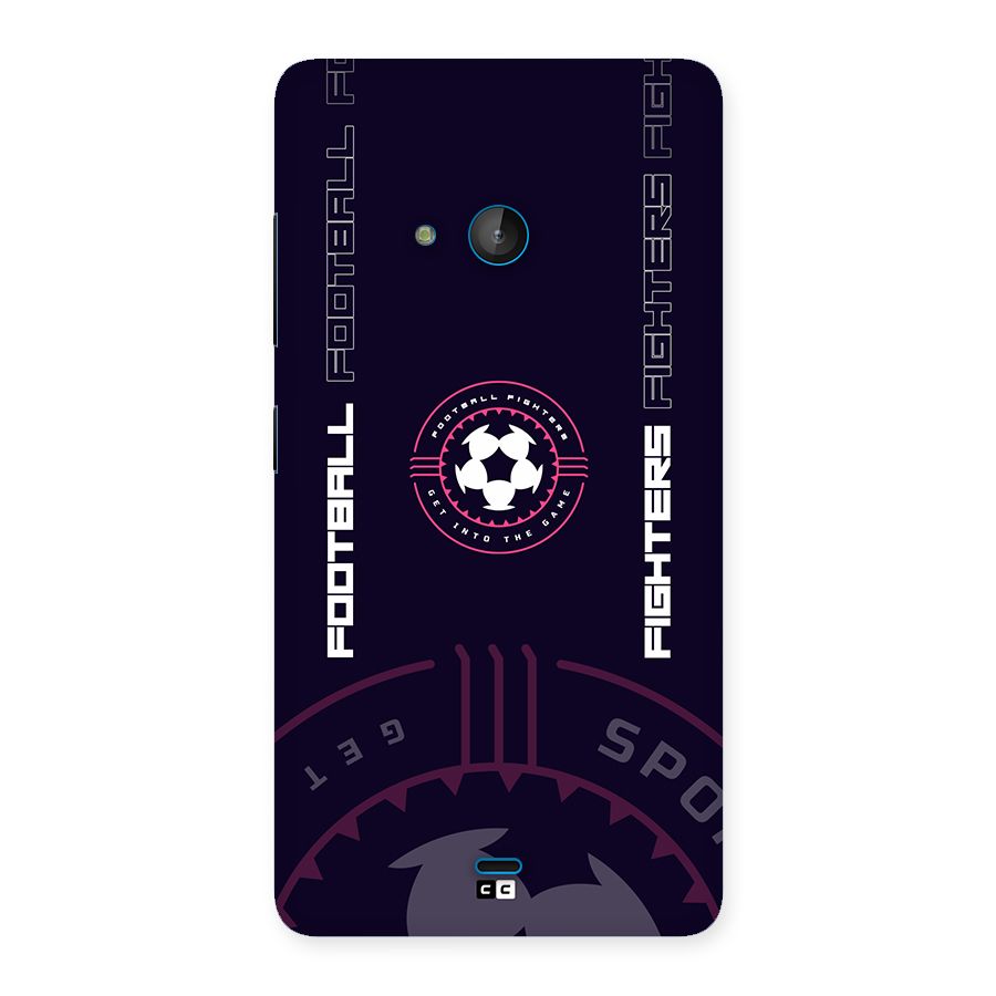 Football Fighters Back Case for Lumia 540
