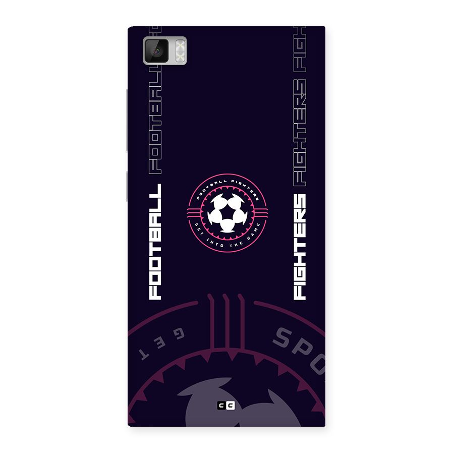 Football Fighters Back Case for Mi3
