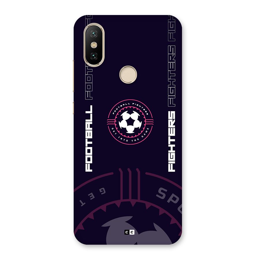 Football Fighters Back Case for Mi A2