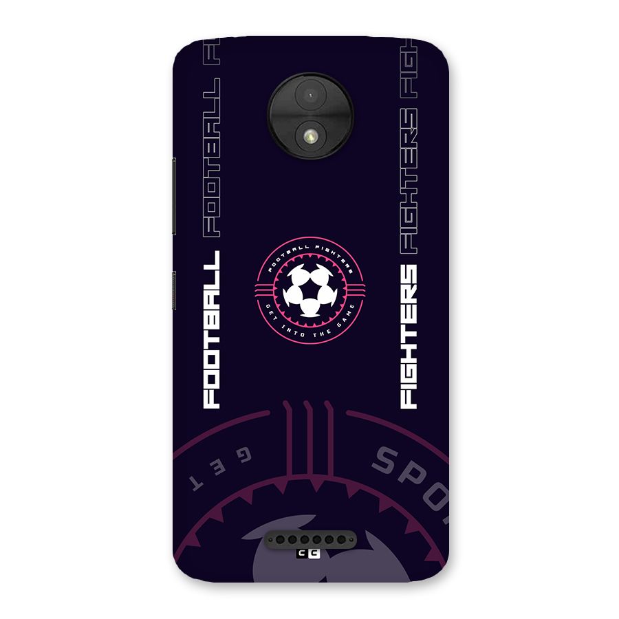 Football Fighters Back Case for Moto C