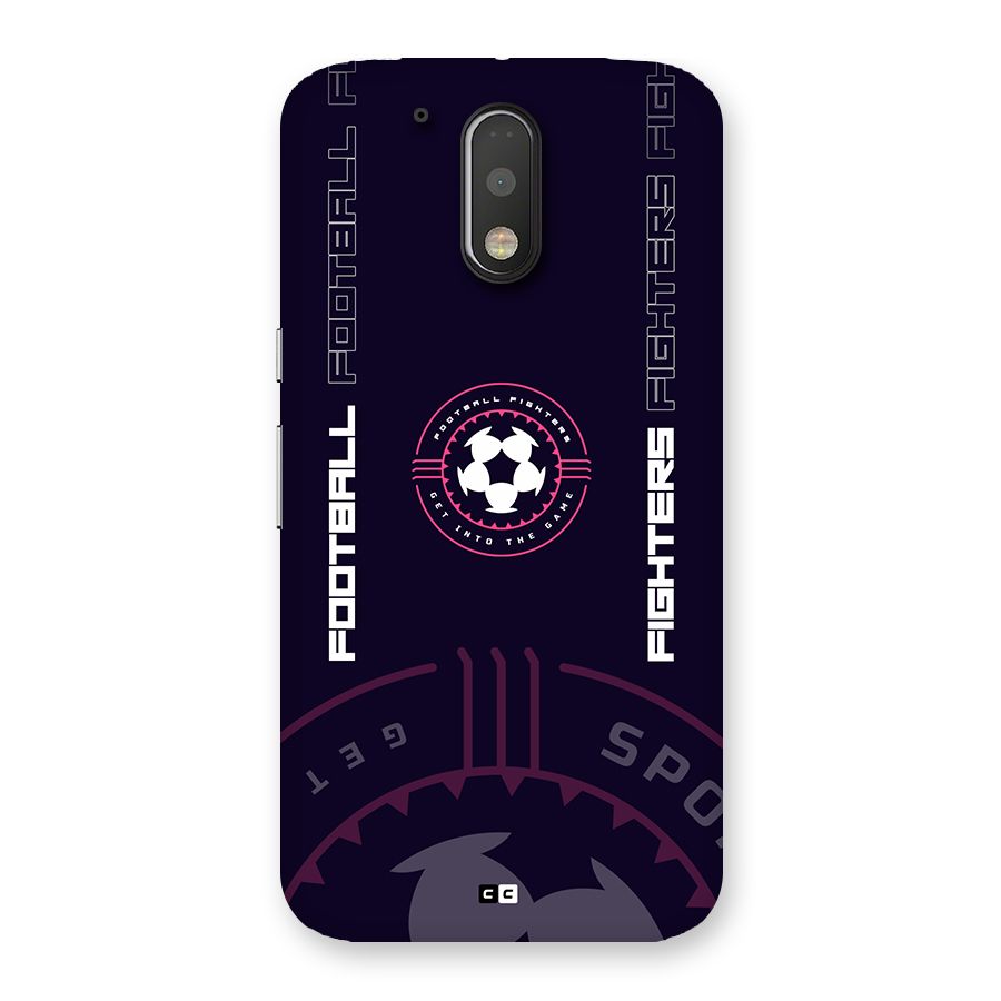 Football Fighters Back Case for Moto G4 Plus