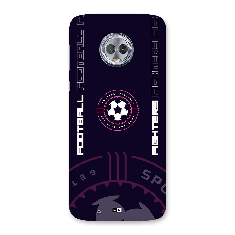 Football Fighters Back Case for Moto G6