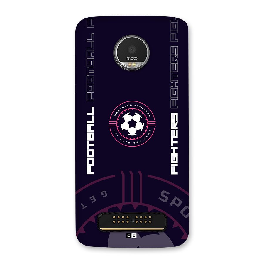 Football Fighters Back Case for Moto Z Play