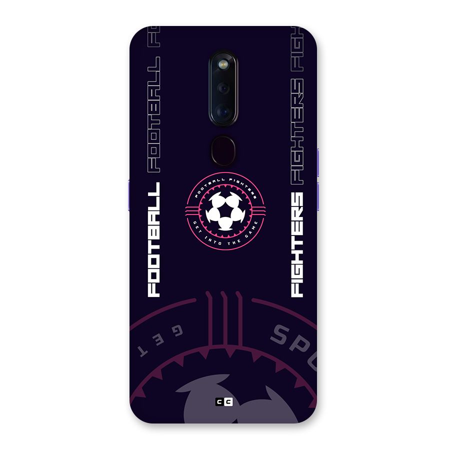 Football Fighters Back Case for Oppo F11 Pro