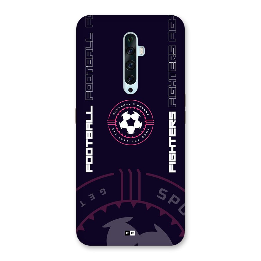 Football Fighters Back Case for Oppo Reno2 Z