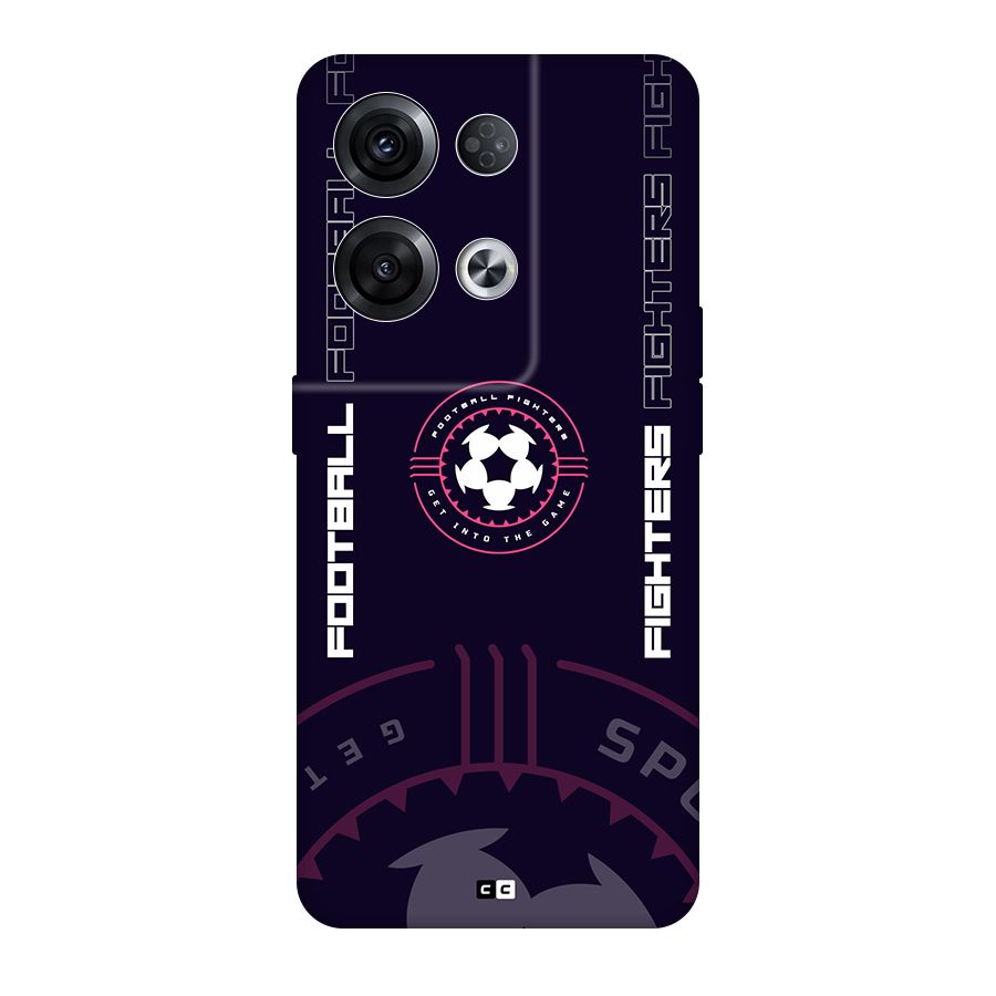 Football Fighters Back Case for Oppo Reno8 Pro 5G