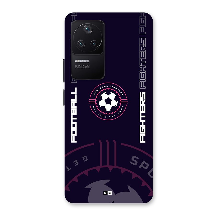Football Fighters Back Case for Poco F4 5G