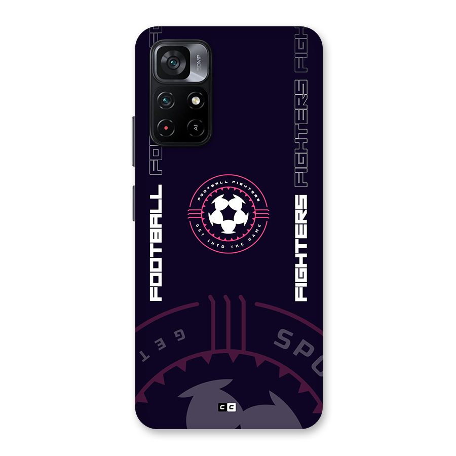 Football Fighters Back Case for Poco M4 Pro 5G