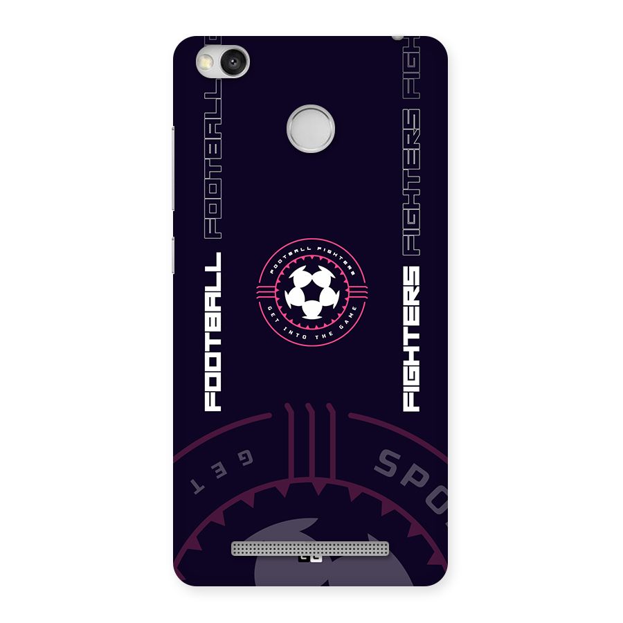 Football Fighters Back Case for Redmi 3S Prime