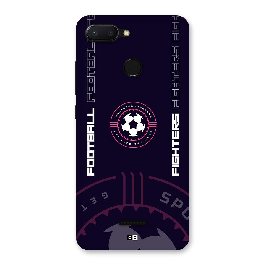Football Fighters Back Case for Redmi 6