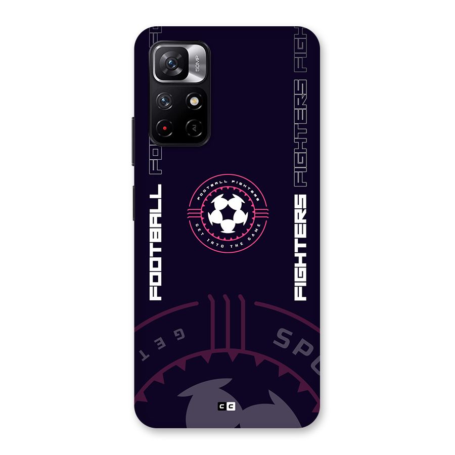 Football Fighters Back Case for Redmi Note 11T 5G